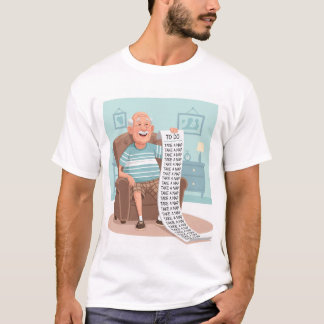 T-shirt Retraité - Prenez une sieste