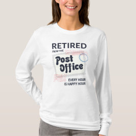 T-shirt Retraité Travailleur de poste Retraite Mailman Nou