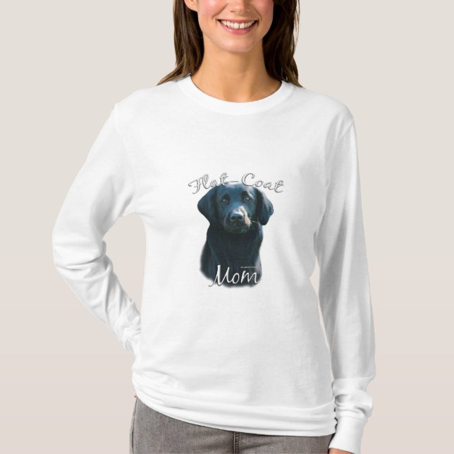 T-shirt Retriever à couche plate Maman 2 (Devant)