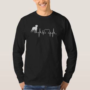 T-shirt Retriever à revêtement curé Chien battement de coe