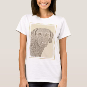 T-shirt Retriever de Chesapeake Bay Peinture originale de