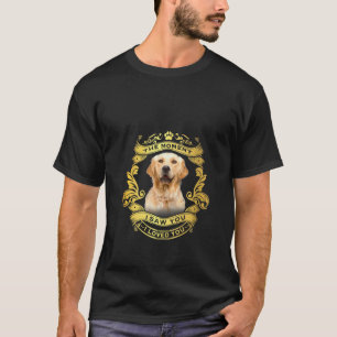 T-shirt Retriever doré pour femmes