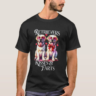 T-shirt Retriever Drôle Baisers Retriever Pets Retriever