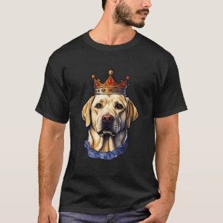 T-shirt Retriever du Labrador Dans la Couronne Labrador Es
