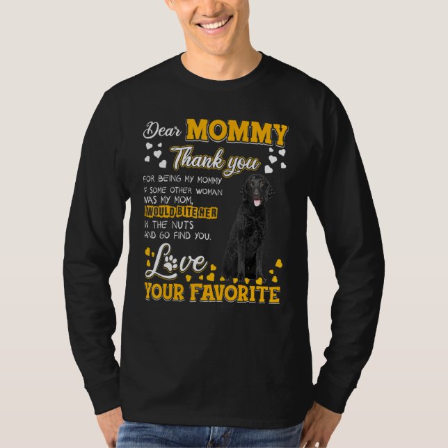 T-shirt Retriever Refroidi Cher Merci Maman Pour Être (Devant)