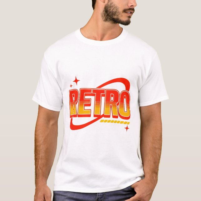 T-shirt Rétro. (Devant)
