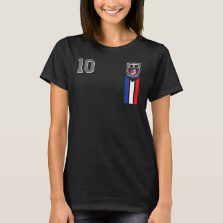 T-shirt Retro10 Football américain USA Soccer USA Fan's