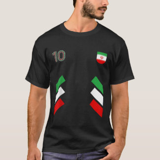 T-shirt Retro10 Iran Football Iran Football Iran Soccer Ir