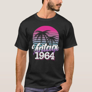 T-shirt Retro 1964 Edition limitée | Idée cadeau d'anniver