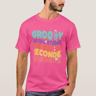 T-shirt Retro 60 les années 70 Professeur Super D'Études S