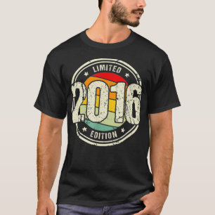 T-shirt Retro 6 an Old Vintage 2016 Limited Edition 6e