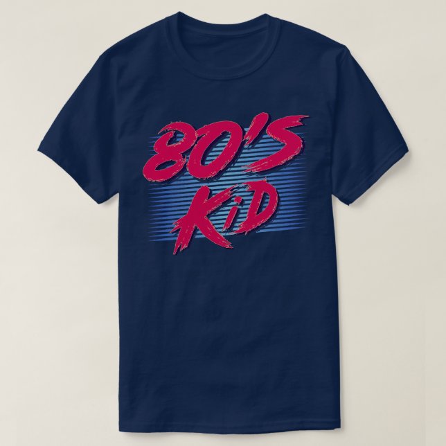 T-shirt Retro 80s Kid (Design devant)