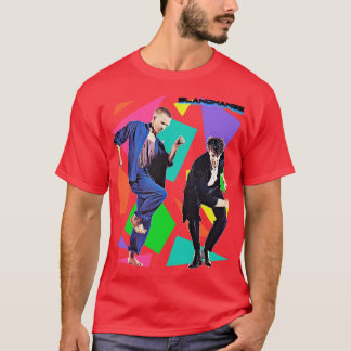 T-shirt Retro 80s Synth Blancmange Hommage