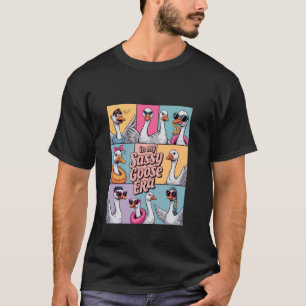 T-shirt Rétro à mon époque de l'oie idiote amateur d'anima