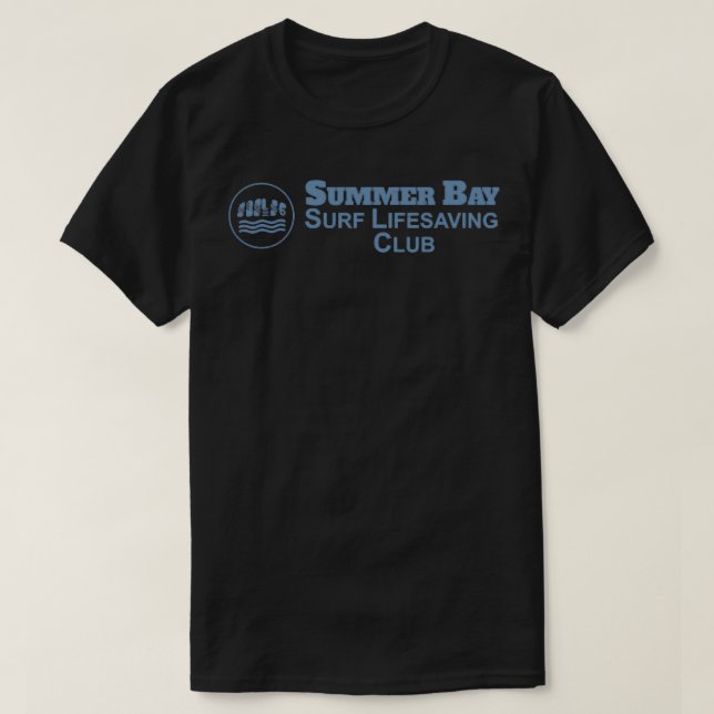 T-shirt Rétro Accueil Et Loin Lifesaving Club (Design devant)