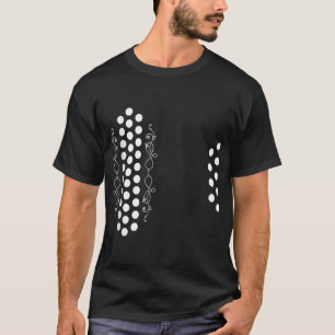 T-shirt Rétro Air Accordiation Joueur Chorale Musicien
