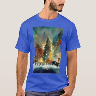 T-shirt Rétro ami de Noël