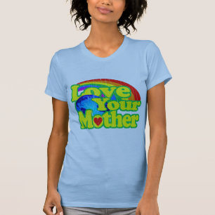 T-shirt Rétro amour votre Terre