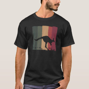 T-shirt Retro Animal Australia Animal Outback Kangaroo