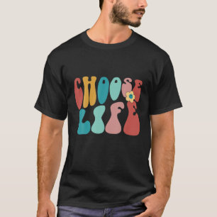 T-shirt Rétro Anti-avortement anti-avortement Choisir la v
