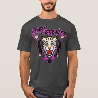T-shirt Retro AntiValentines Day Heart Breaker 80s 90s Leo
