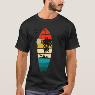 T-shirt Retro Atlantic City New Jersey Surfboarders