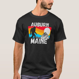 T-shirt Rétro Auburn ME Maine Ville Vêtements Souvenir 1