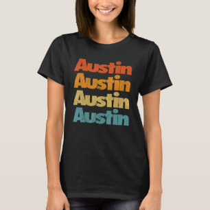 T-shirt Retro Austin Vintage Austin Pride Texas Austin