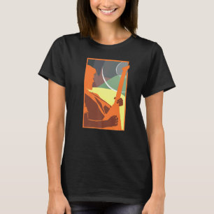 T-shirt Retro Awesome Rockstar Rock N'Roll Designs Presen
