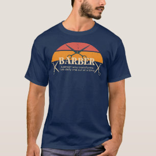 T-shirt Retro barber Fade dit marrant barbier
