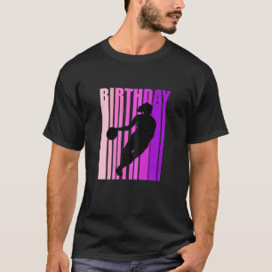 T-shirt Retro Basketball Anniversaire Enfants mignons Fill