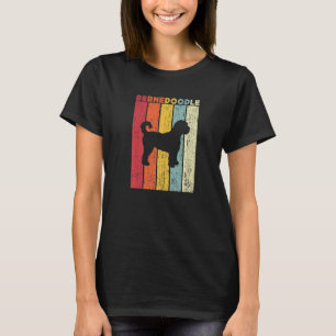 T-shirt Retro Bernedoodle Pour Hommes Femmes Garçons Berne