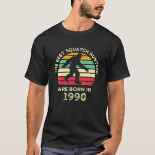 T-shirt Retro Bigfoot Lover Don 1990 31E Anniversaire Sasq