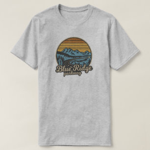 T-shirt Rétro Blue Ridge Parkway