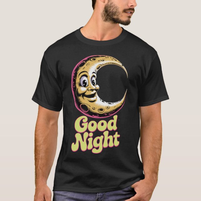 T-Shirt Rétro Bonne Nuit (Devant)