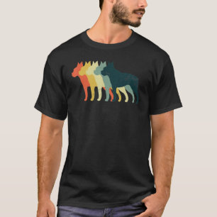 T-shirt Retro Boston Bull Terrier Chien Chien Puppy Boston