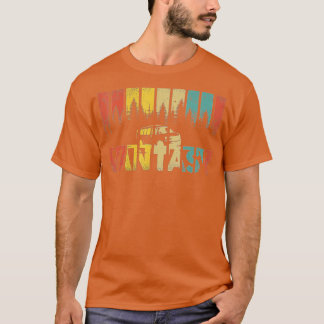 T-shirt Retro Camper Van Life - Vintage Vanlife