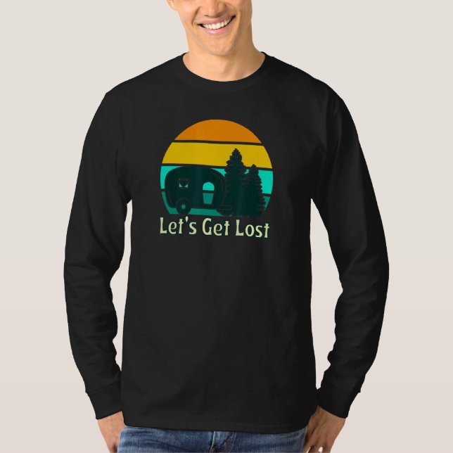 T-shirt Retro Camping Road Trip (Devant)
