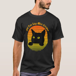 T-shirt Retro Cat As-Tu Dit Mice Cream