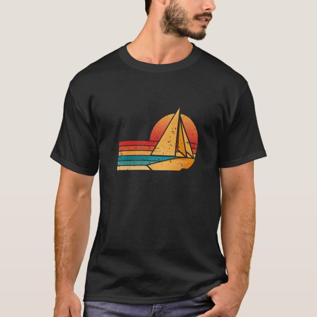 T-shirt Retro Catamaran (Devant)