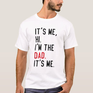 T-shirt Retro C'est moi Salut Je suis le papa C'est moi