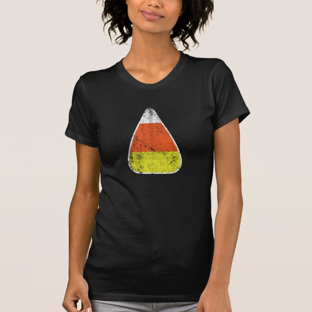 T-shirt Rétro chemise de bonbons au maïs (Devant)