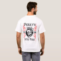 Rétro chemise de crâne de Werks de Perry