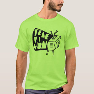 T-shirt Rétro chemise de TÉLÉVISION