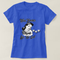 Rétro chemise drôle de Bunco - quel nombre