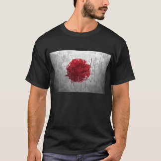 T-shirt Rétro chemise fraîche de drapeau du Japon