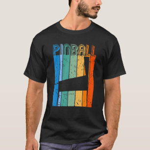 T-shirt Retro Classic Pinball Machin Vintage Look