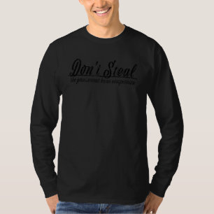 T-shirt Rétro classique Libertarien anti-gouvernement ne