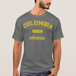 T-shirt Retro CollegeStyle Columbia Missouri 1821