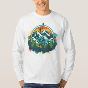 T-shirt Rétro Compass Adventure Tee pour les amoureux de l